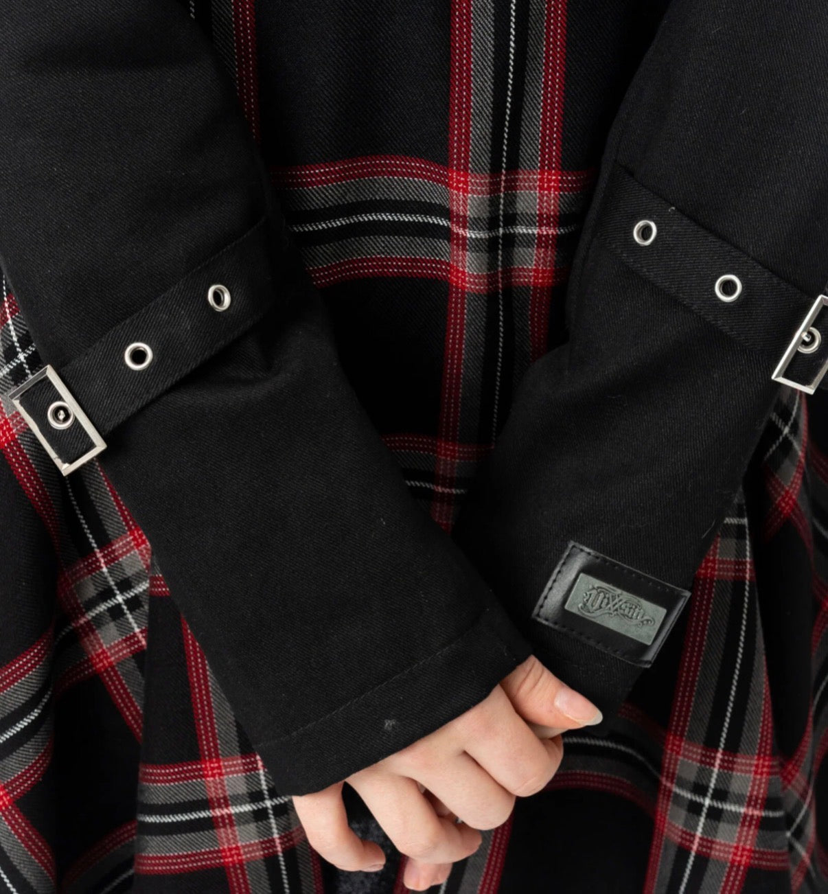 Vixxsin CERISE JACKET - BLACK/BLACK CHECK