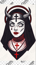 The Sister of Sin🙏🏽🖼️- Poster print CCGB Claxton Creations GB