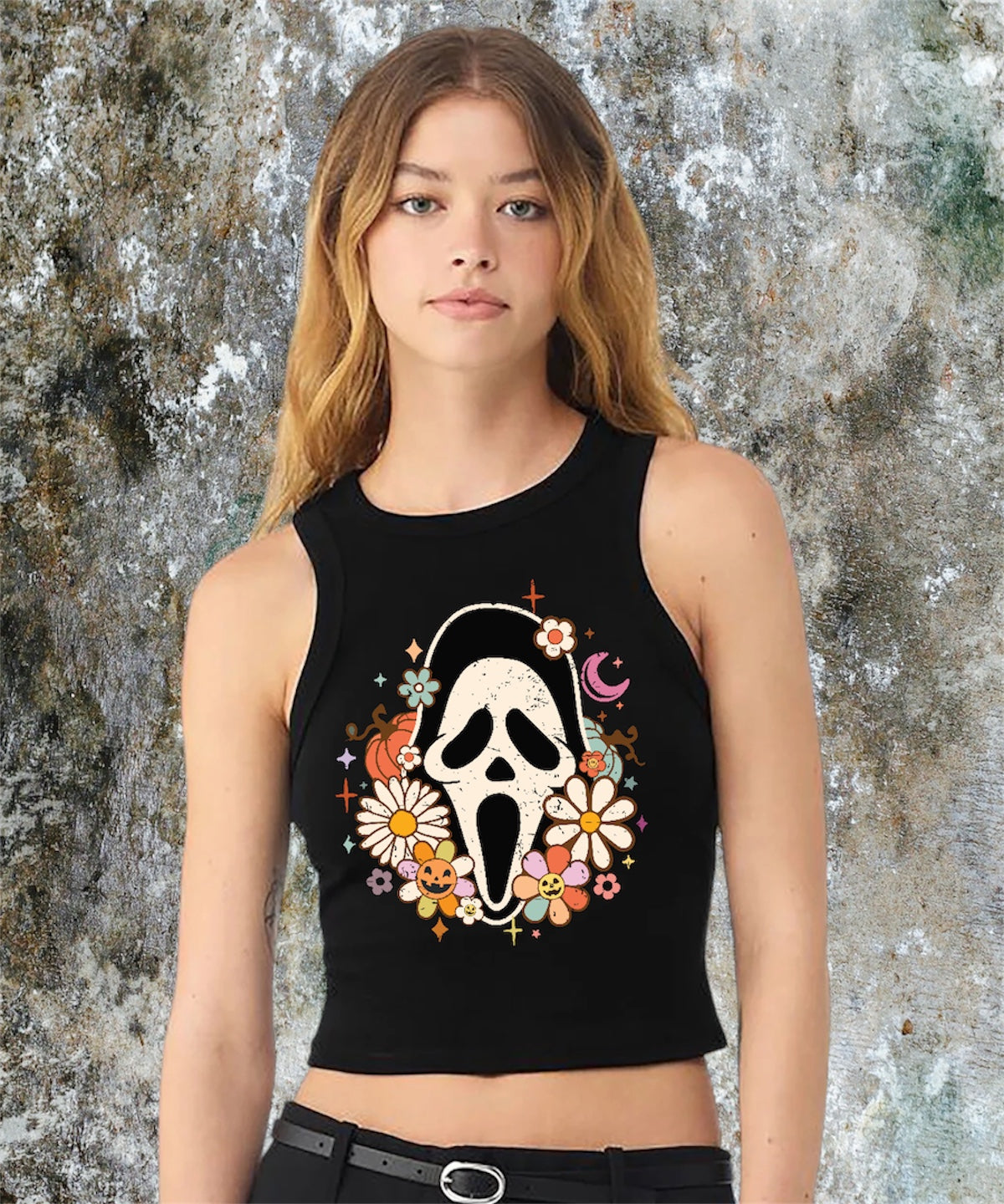 Bloom of Terror Racer Tee🌸 Claxton Creations GB