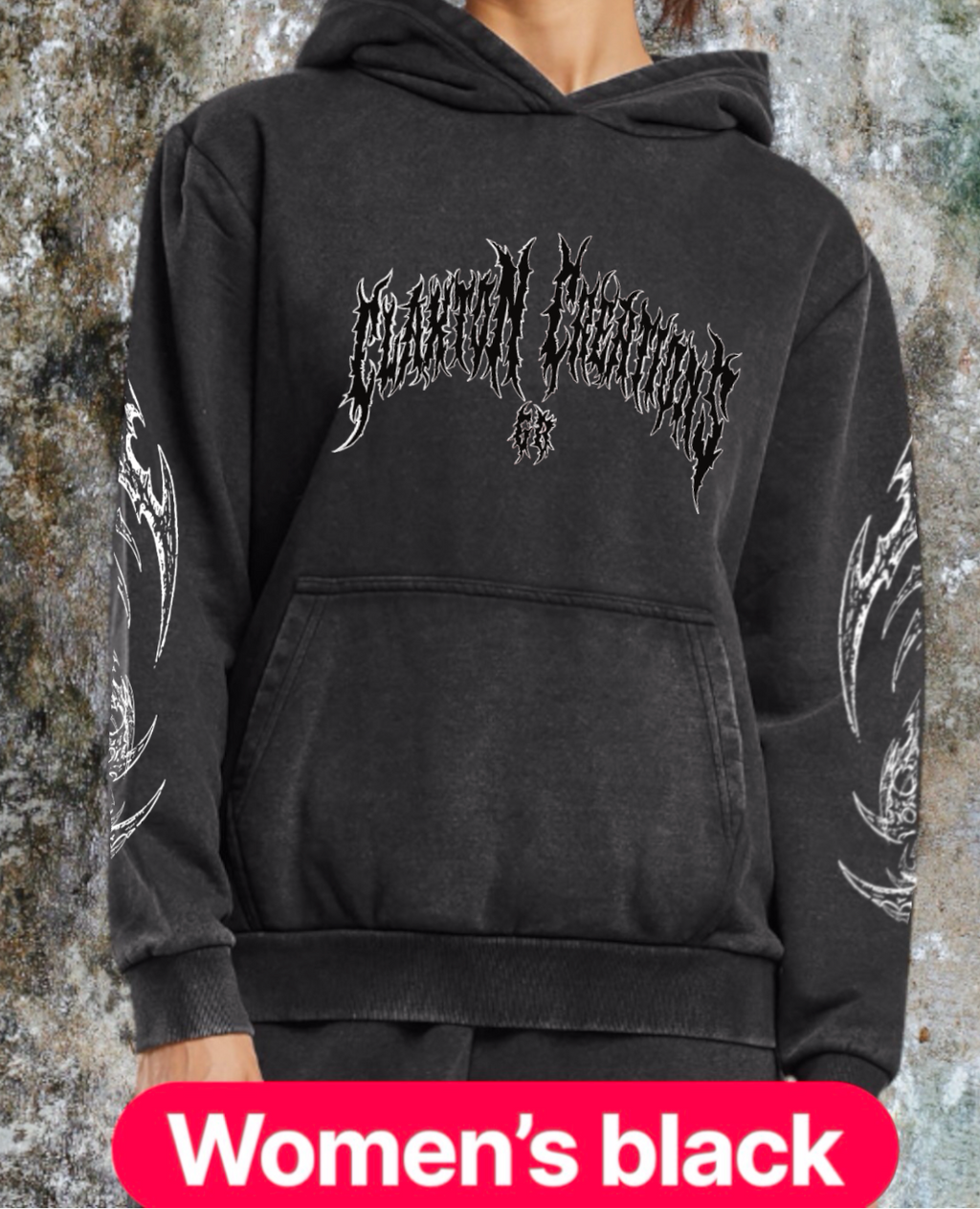 Fatal Attraction Hoodie 🖤🔪: Unisex vintage style Heavyweight adult Hoodie (Copy) Claxton Creations GB