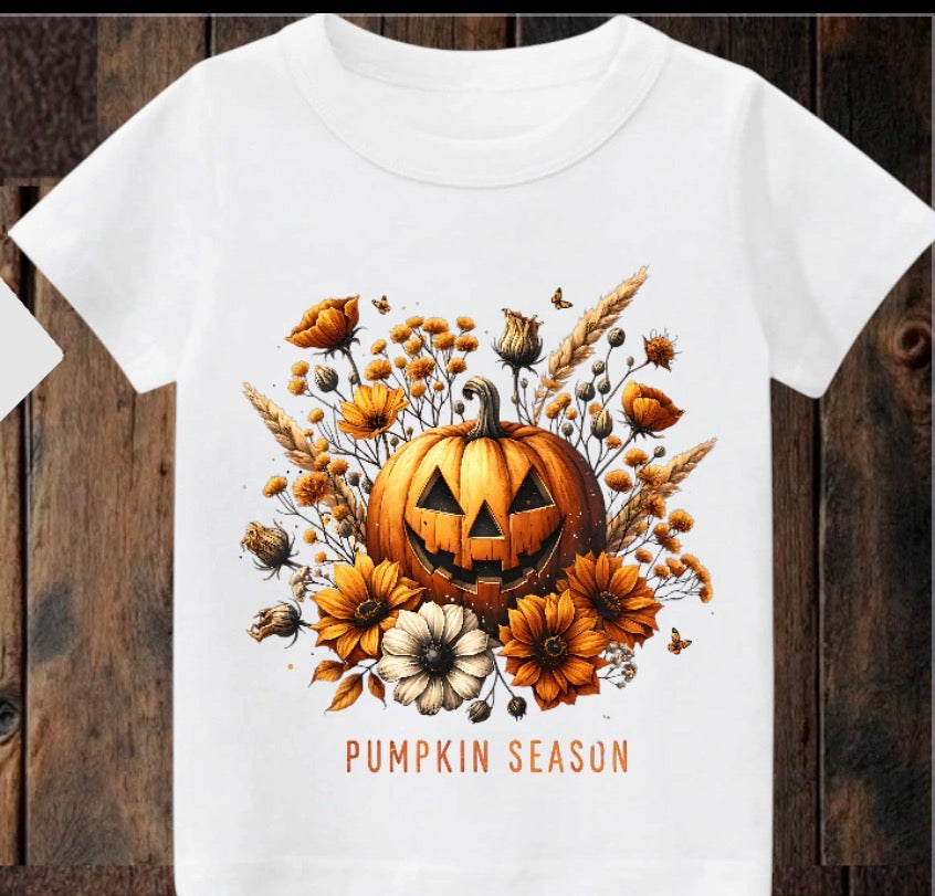 Tiny terror Tee - Autumn 🍂 pumpkin 🎃 season #2