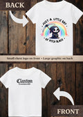 Tiny terror Tee- little ray of pitch black cute #2