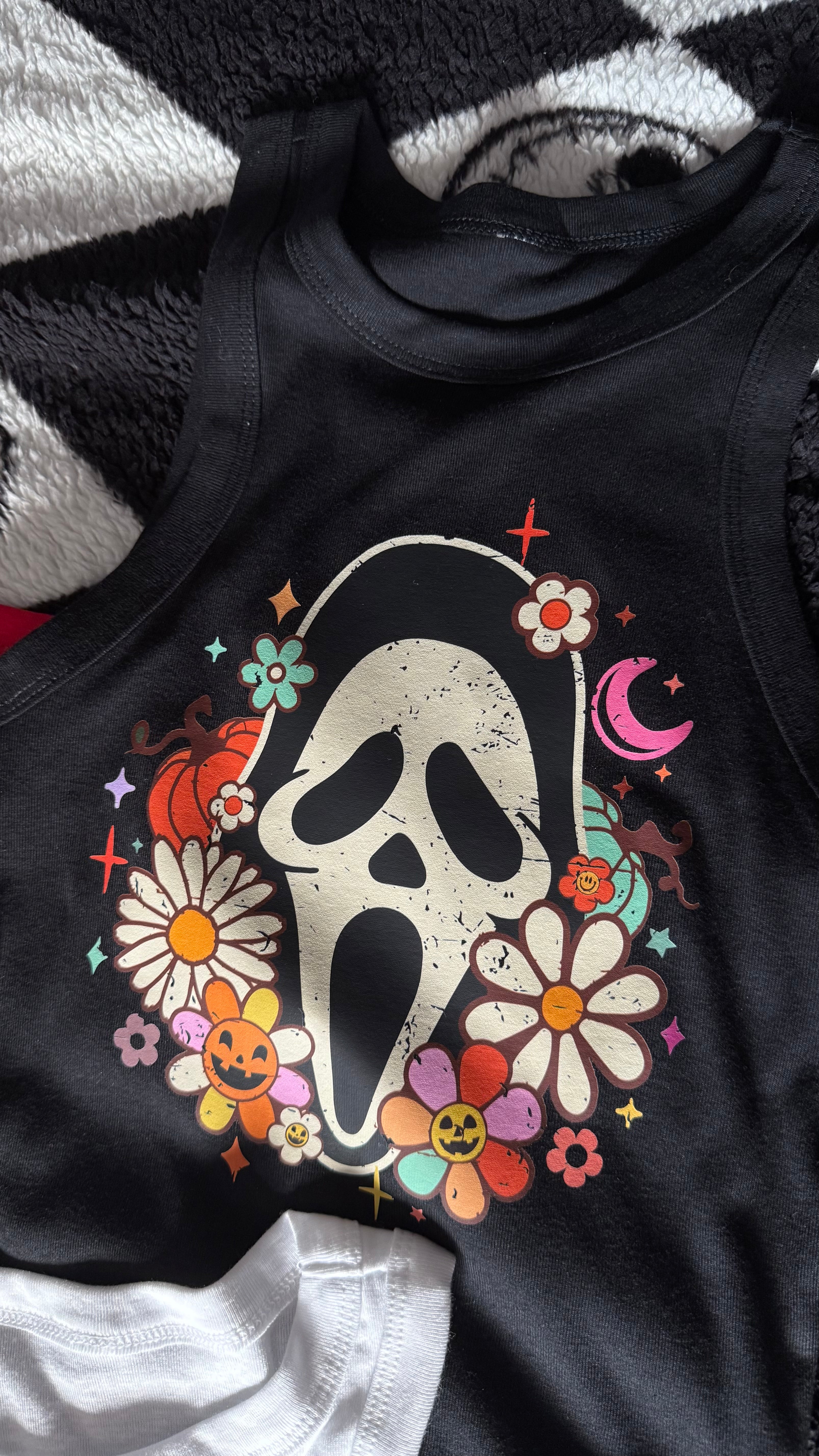 Bloom of Terror Racer Tee🌸 Claxton Creations GB