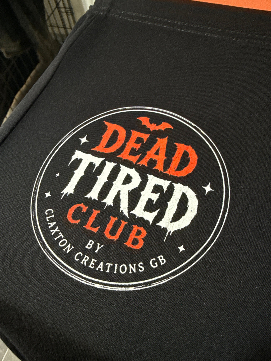 Dead Tired Club Soft Black Women’s PJs Set🌙 Claxton Creations GB