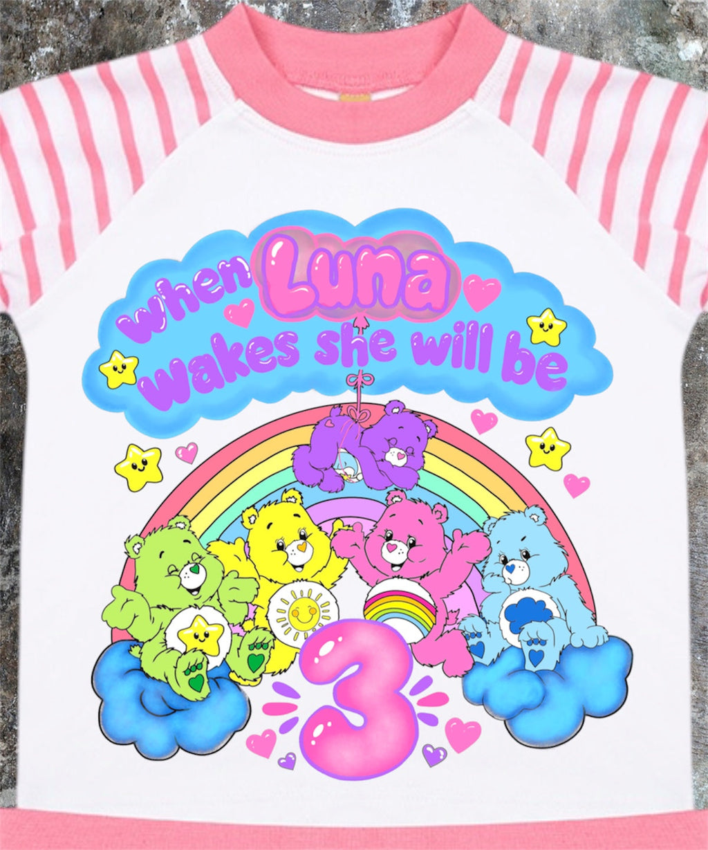 Kids Personalised Bday PJs 🖤💖 Claxton Creations GB