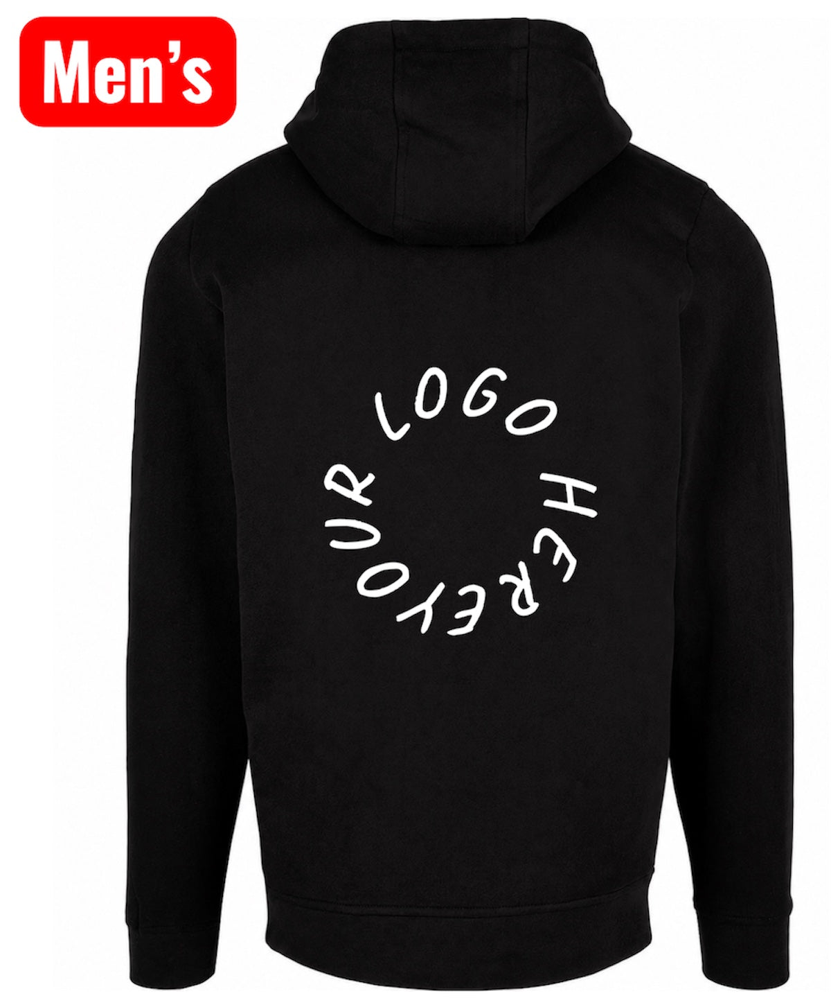Claxton Creations GB -Customised Unisex Collection logo Zip Hoodie