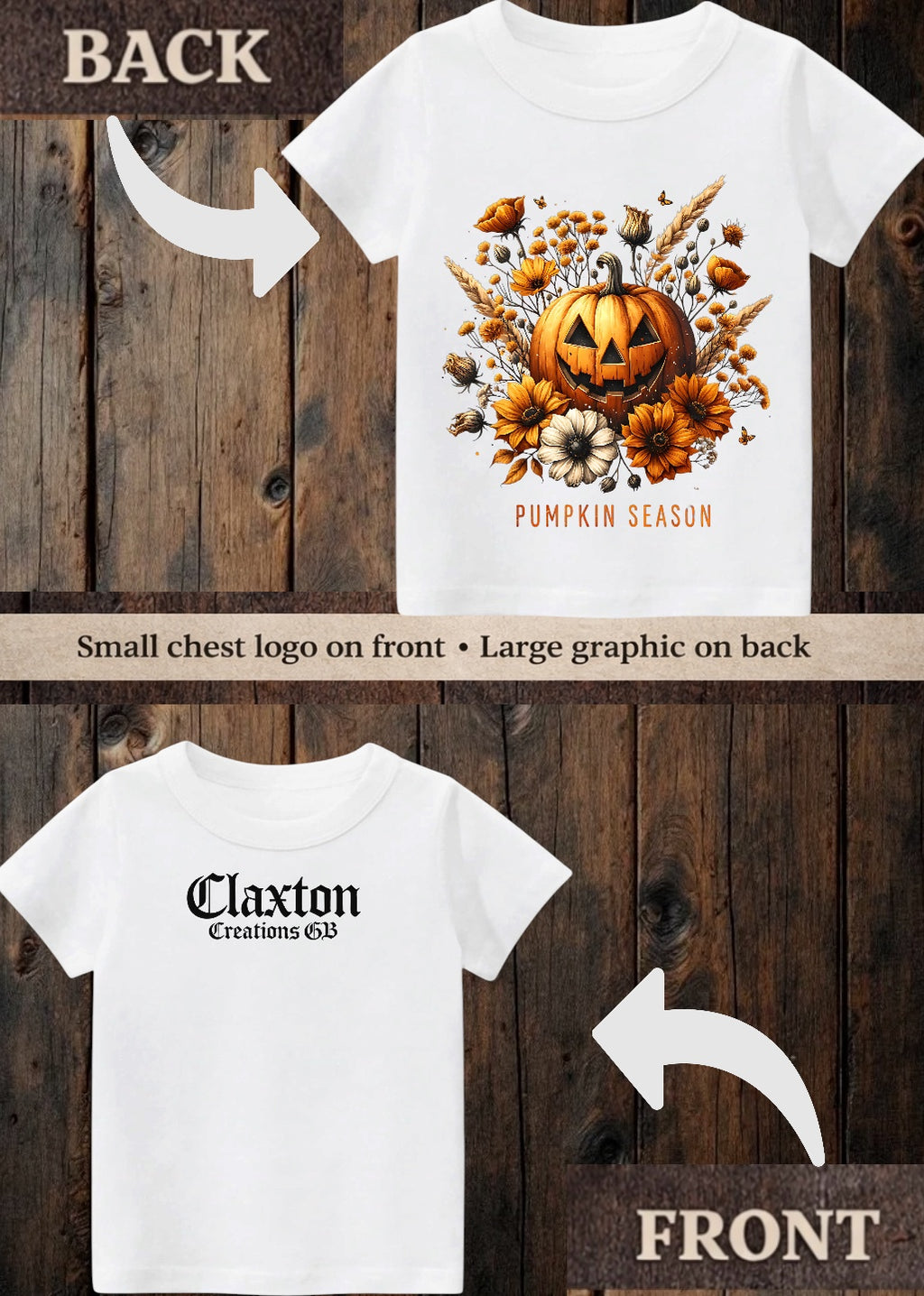 Tiny terror Tee - Autumn 🍂 pumpkin 🎃 season #2