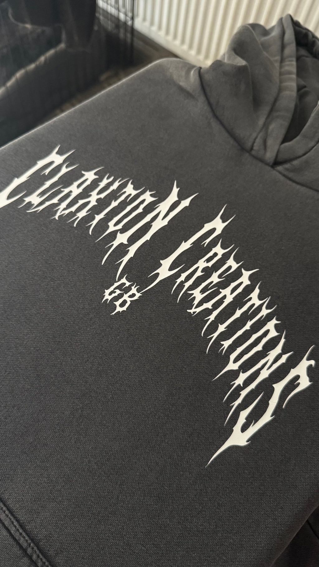 Fatal Attraction Hoodie 🖤🔪: Unisex vintage style Heavyweight adult Hoodie Claxton Creations GB
