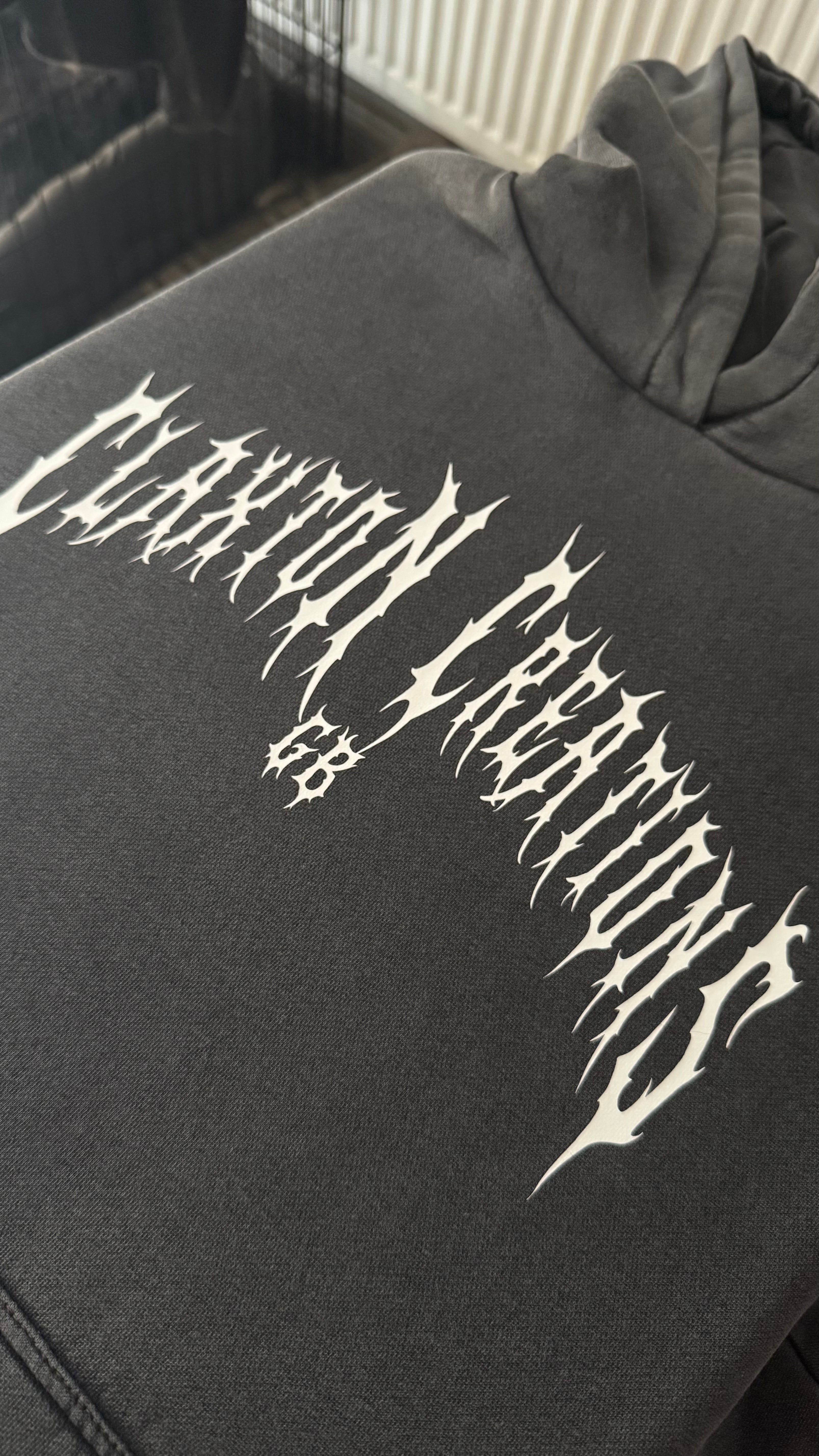 Fatal Attraction Hoodie 🖤🔪: Unisex vintage style Heavyweight adult Hoodie Claxton Creations GB