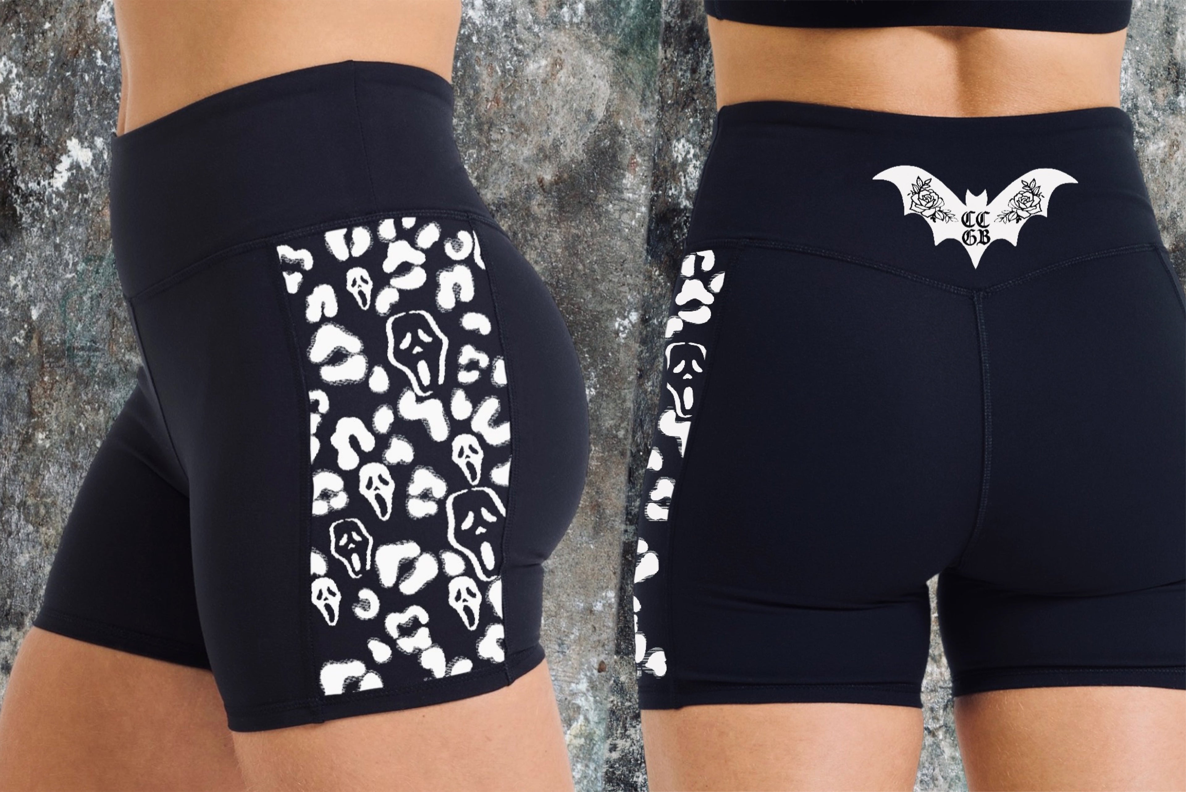 CCGB~Bad Intentions🖤 Black recycled flare leggings (Copy) Claxton Creations GB