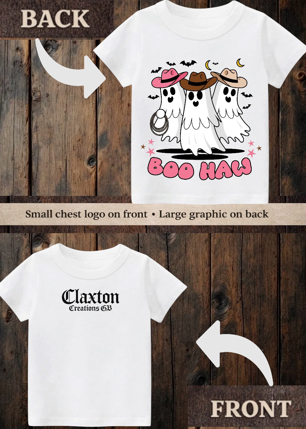 Tiny terror Tee- Boo 👻 Haw 🤠
