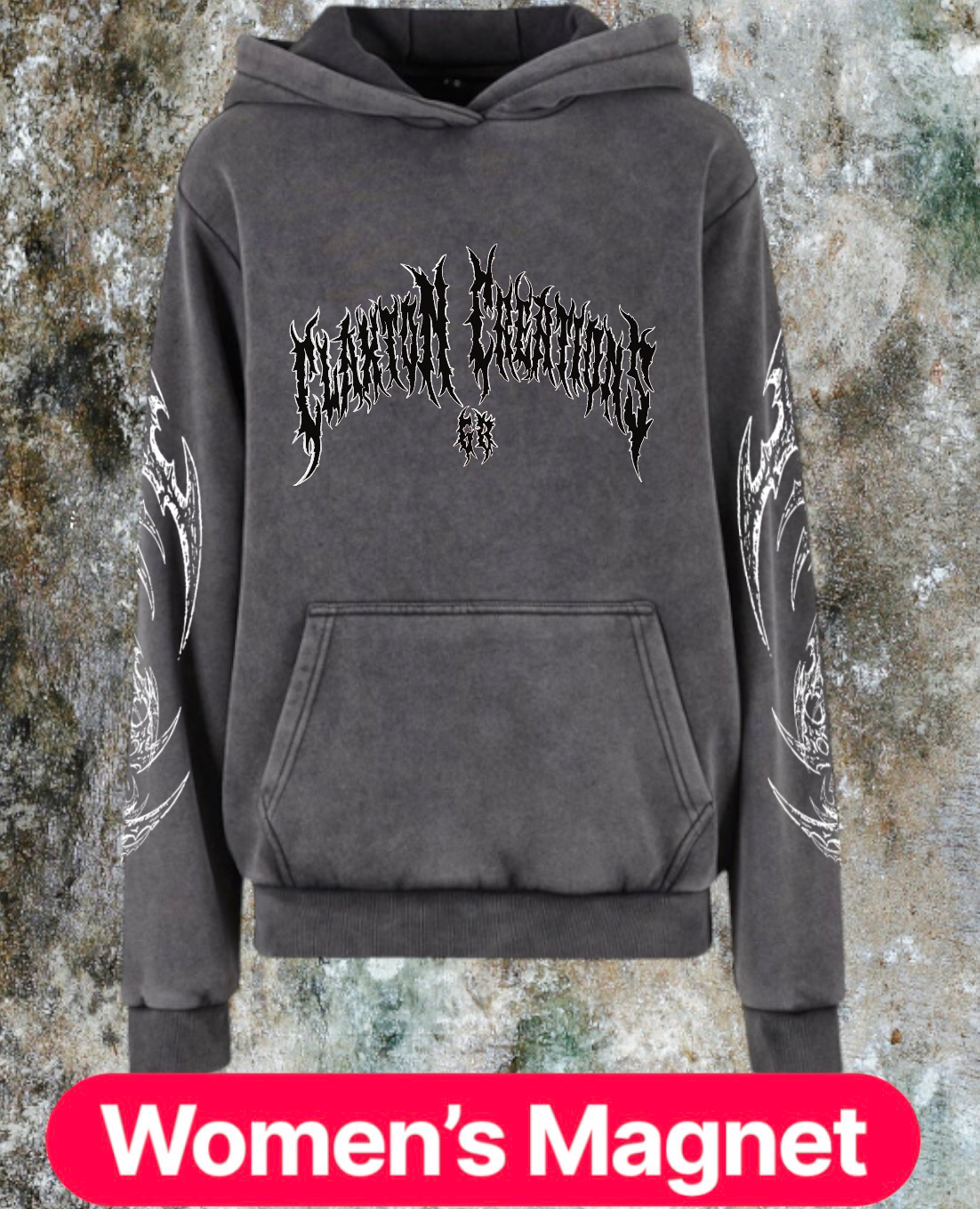 Fatal Attraction Hoodie 🖤🔪: Unisex vintage style Heavyweight adult Hoodie (Copy) Claxton Creations GB
