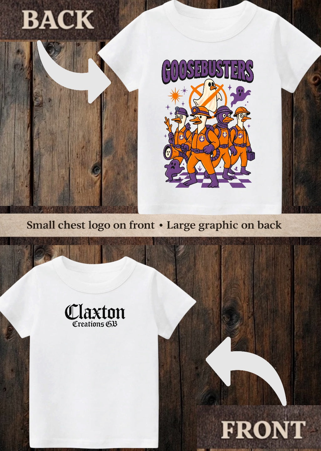Tiny terror Tee- Goose 🪿 busters