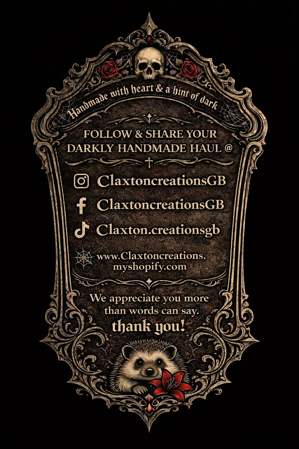 The doggo Collection-Dachsador Claxton Creations GB