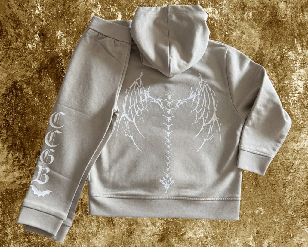 Tiny Terrors- fallen angel 🪽Tracksuit set