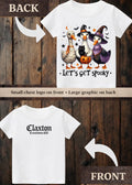 ClaxtoncreationsGB- Tiny terror Tee- let’s get spooky 👻 ducks 🦆