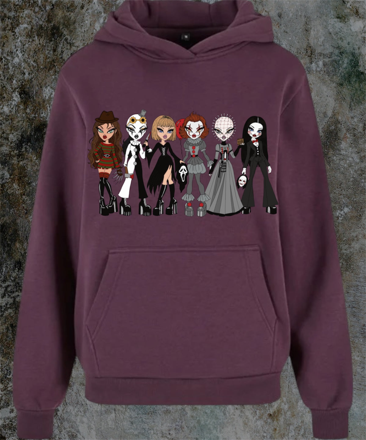 CCGB- Killer🔪 Dollz🎀 Women’s fluffy Hoodie Claxton Creations GB