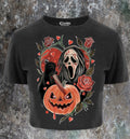 The Scream🔪Patch🎃 — 🖤Cropped Tee Claxton Creations GB