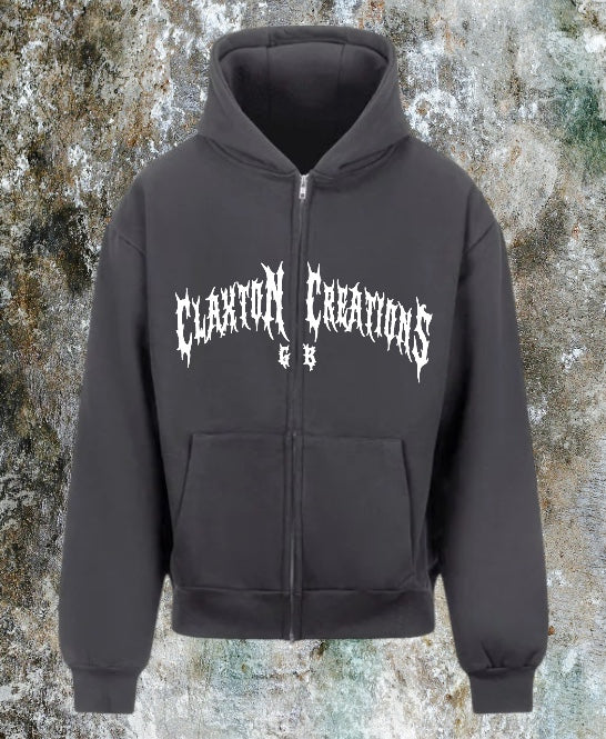 Hellhound Solid charcoal: Unisex Heavyweight adult zoodie