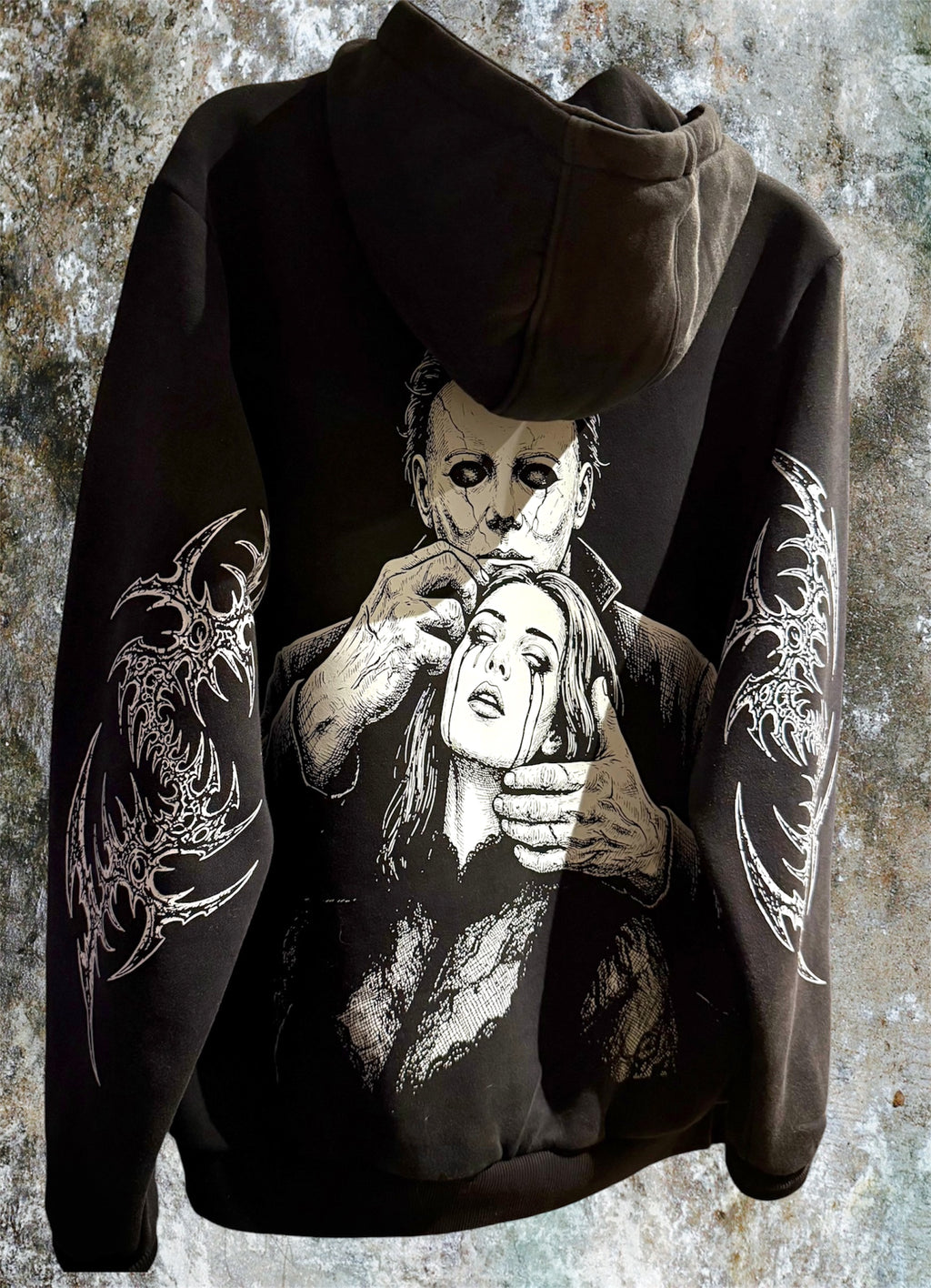 Fatal Attraction Hoodie 🖤🔪: Unisex vintage style Heavyweight adult Hoodie