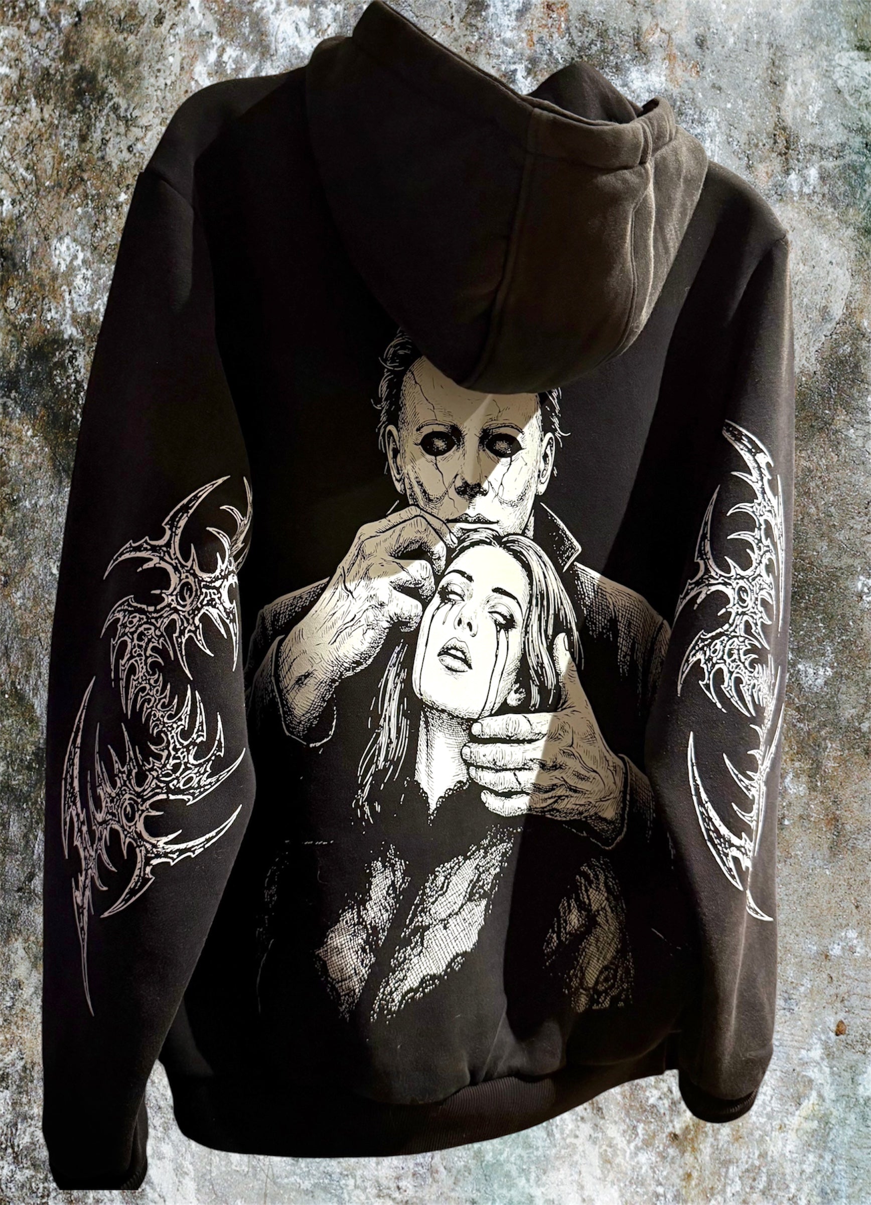Fatal Attraction Hoodie 🖤🔪: Unisex vintage style Heavyweight adult Hoodie