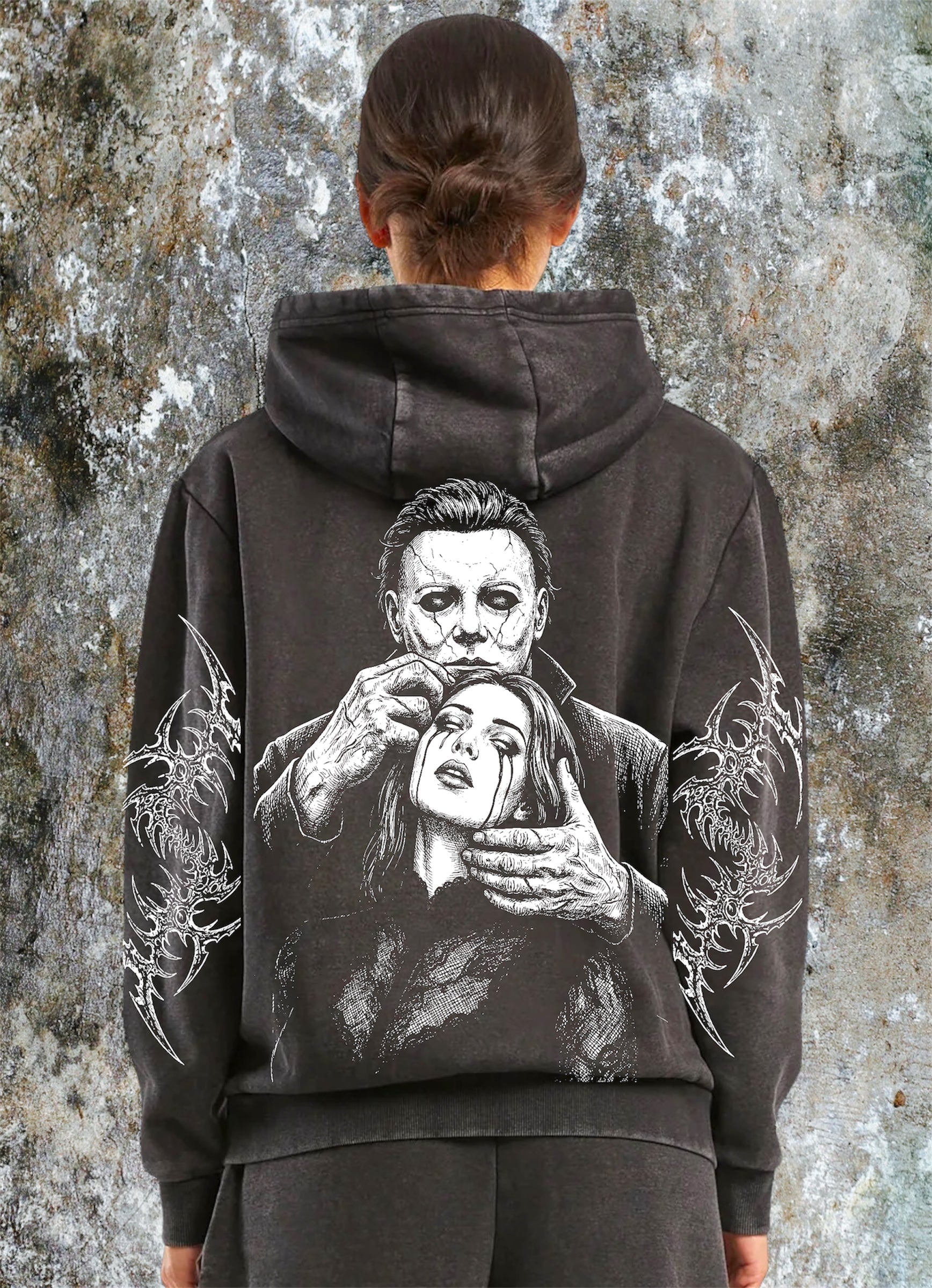Fatal Attraction Hoodie 🖤🔪: Unisex vintage style Heavyweight adult Hoodie