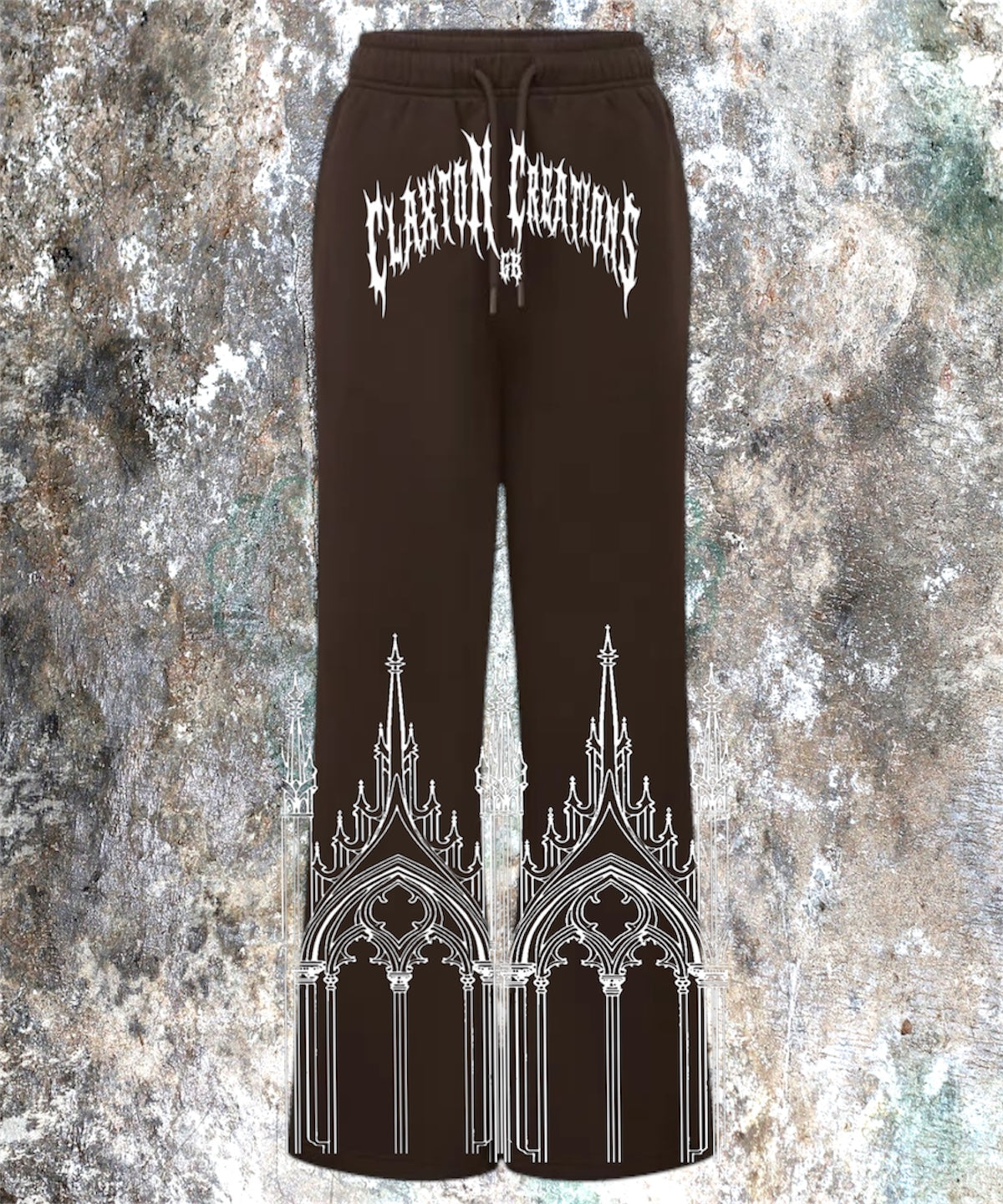 🖤 CCGB: CATHEDRAL COMFIES ⛪️WIDE LEG JOGGERS 🖤 Claxton Creations GB
