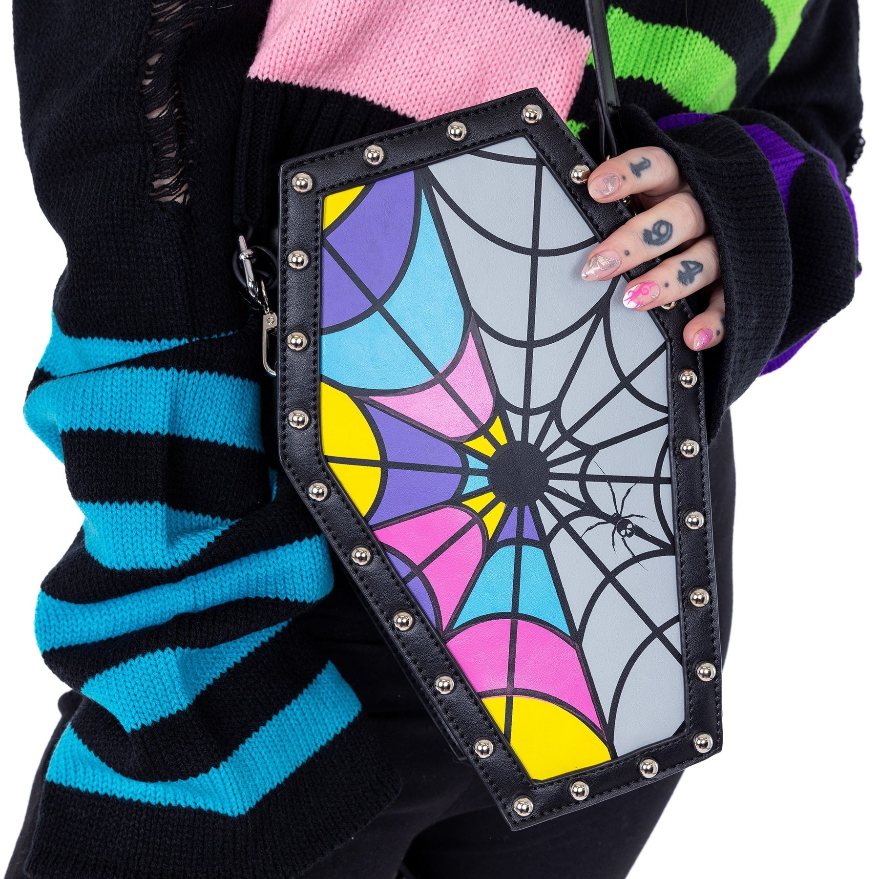 Heartless SHARD COFFIN BAG - MULTI