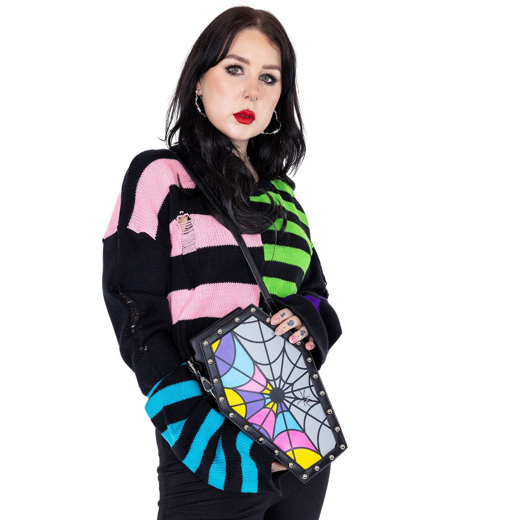 Heartless SHARD COFFIN BAG - MULTI