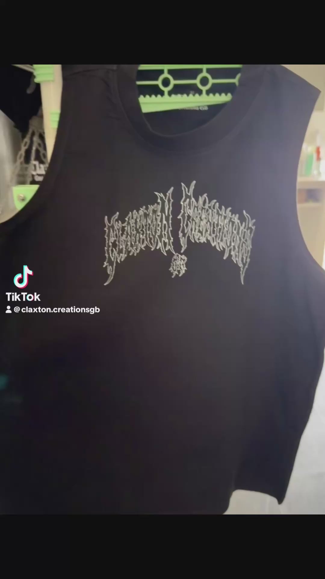 Women’s vintage Cerberus 🐾washed sleeveless vest🖤