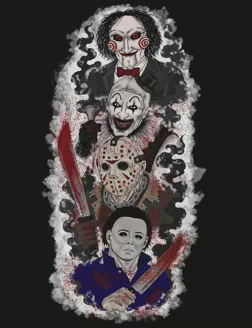 The Monster mash🔪🖼️- Poster print CCGB (UNFRAMED)