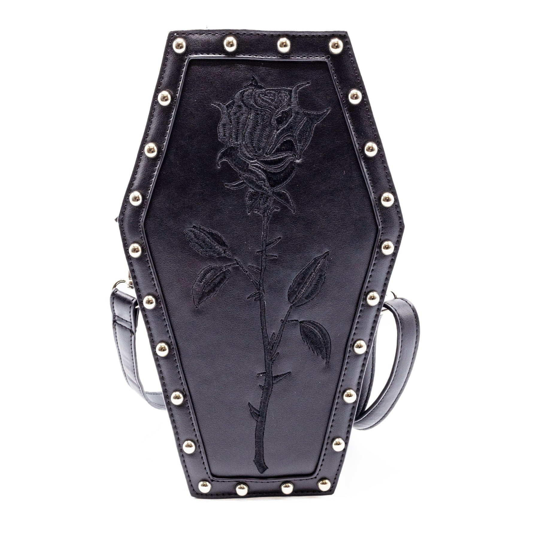 Heartless ROSE COFFIN BAG - BLACK Claxton Creations GB