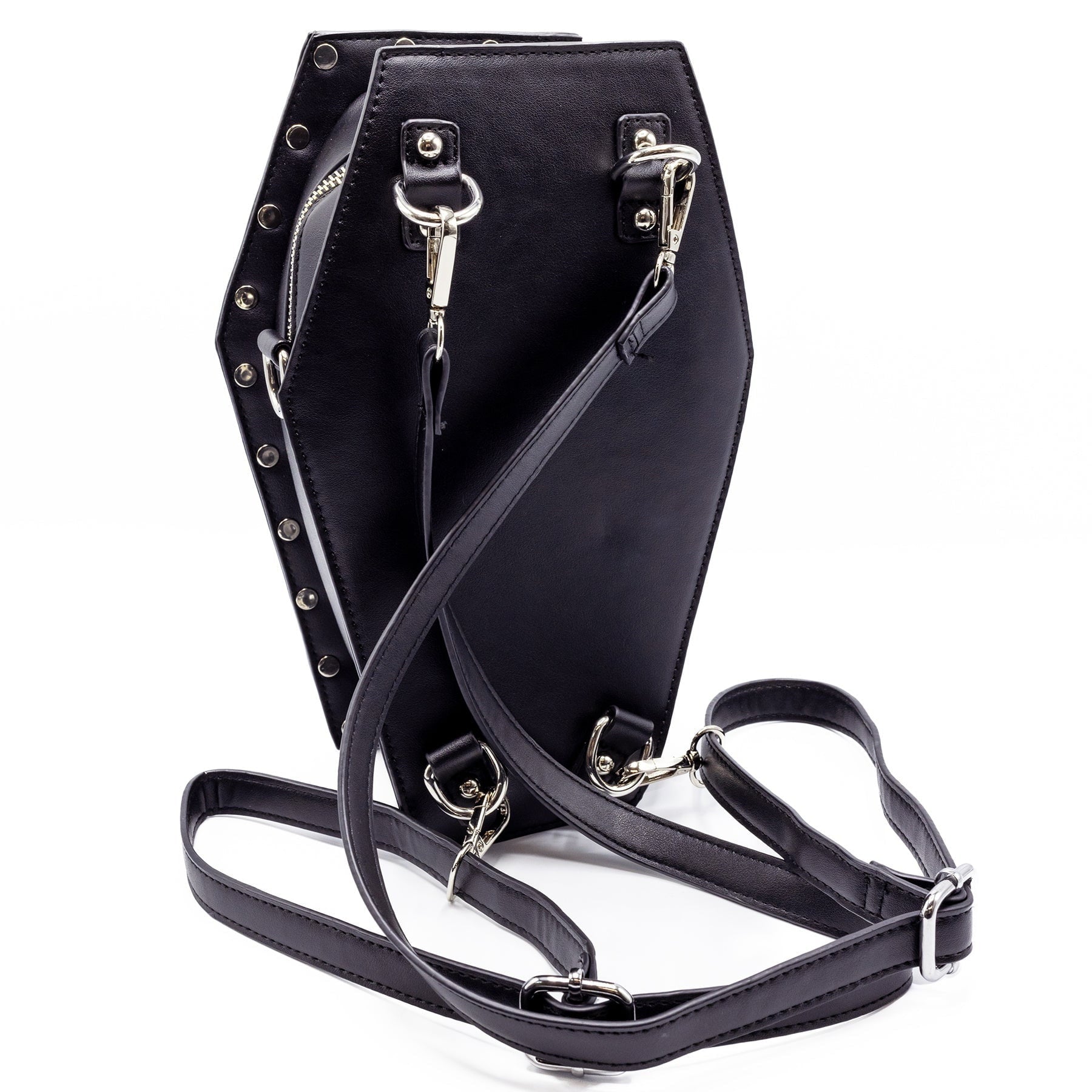 Heartless ROSE COFFIN BAG - BLACK Claxton Creations GB